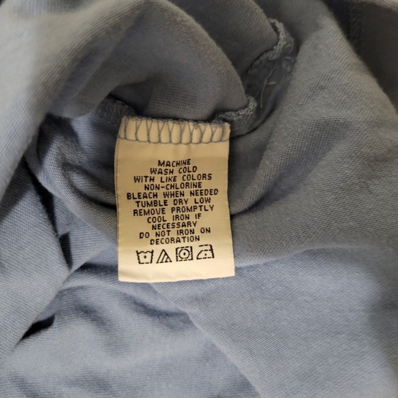 Joe Marlin's ,SaltyWater Shack , Marlin's Logo, Blue Tee Shirt Men's Size XXL - Picture 5 of 9